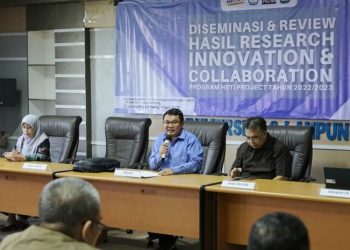 HETI Project Unila Gelar Diseminasi Hasil Riset Inovasi dan Kolaborasi
