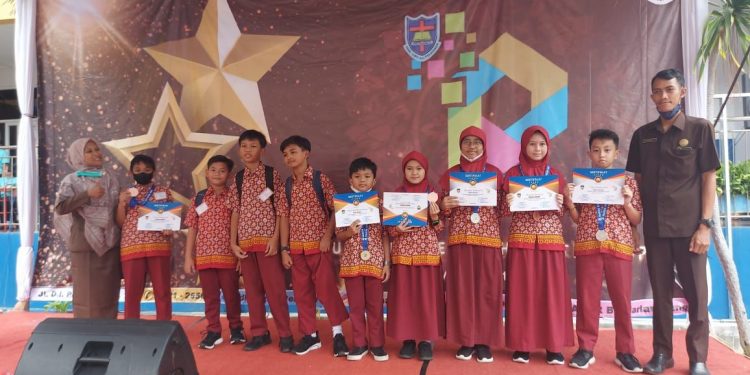 Siswa SD Al Kautsar Borong 7 Medali PESMO Tingkat Provinsi Lampung