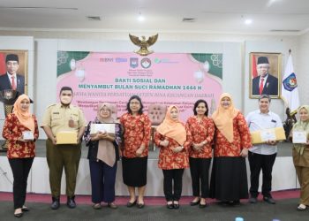 Sambut Ramadhan, DWP Ditjen Bina Keuangan Daerah Kemendagri Gelar Bakti Sosial