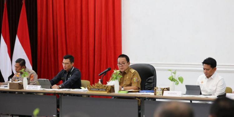 Gubernur Arinal Minta Seluruh Sektor Persiapkan Skenario agar Lebaran Berjalan Tertib