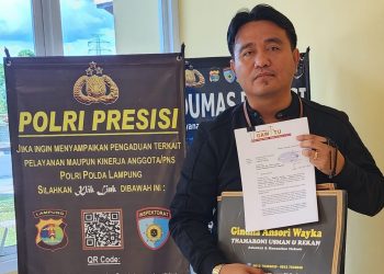 Diduga Sebarkan Berita Hoaks Tentang Lampung, Anshori Polisikan Akun TikTok Awbimax Reborn