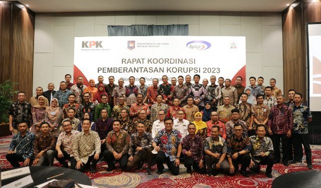Pemprov Lampung Tuan Rumah Rakor Pemberantasan Korupsi