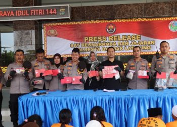 Ops Antik Krakatau, Polresta Bandar Lampung Ungkap 32 Kasus dan Tangkap 44 Tersangka