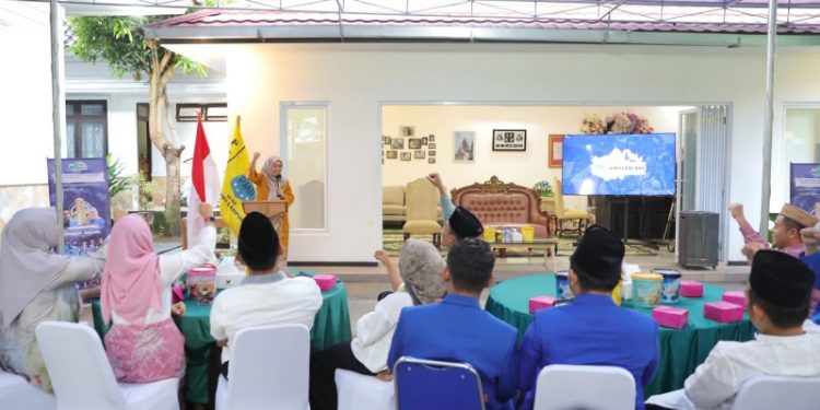 Sambut Peresmian Mabes PMII, Wagub Chusnunia Doa Bersama Ratusan Kader