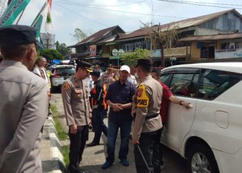 Penjabat Bupati Lambar Bersama Forkopimda Pantau Posko Pengamanan & Pelayanan Mudik