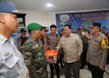 Pantau Malam Takbir Idul Fitri 1444 H, Gubernur Apresiasi Kekompakan Tim yang Bertugas