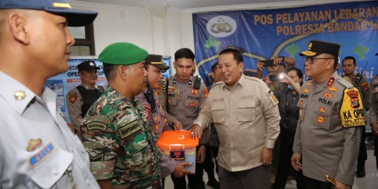 Pantau Malam Takbir Idul Fitri 1444 H, Gubernur Apresiasi Kekompakan Tim yang Bertugas