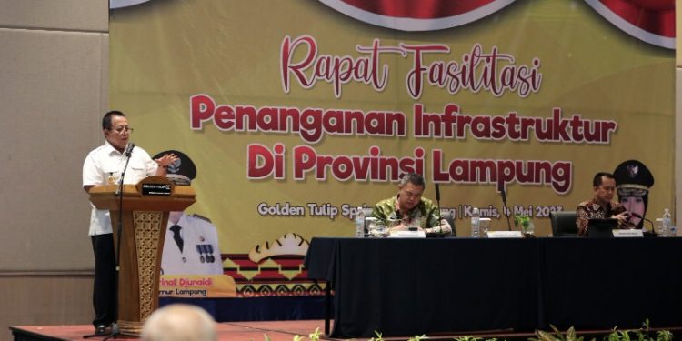 Gubernur Arinal Bahas Penanganan Infrastruktur Dirjen Bina Keuangan Daerah Kemendagri