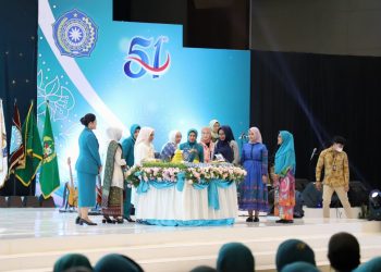 Ketua TP PKK Lampung Riana Sari Hadiri Peringatan Hari Kesatuan Gerak PKK ke-51 di Kota Medan