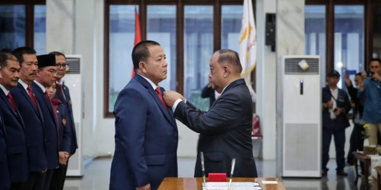 Arinal Djunaidi Resmi Dilantik sebagai Ketua Umum KONI Lampung Masa Bakti 2023-2027