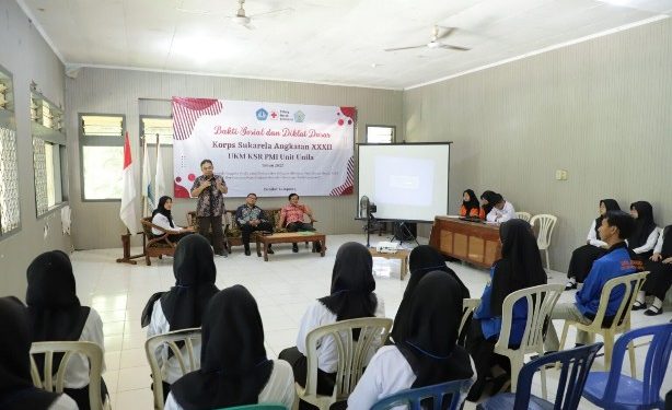 KSR PMI Unila Gelar Diklatsar Bagi Anggota Baru