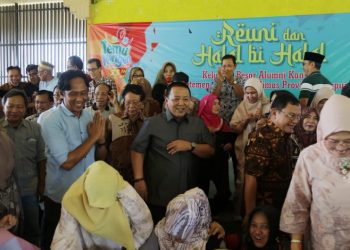 Gubernur Arinal Hadiri Reuni dan Halal Bihalal Alumni Kanwil Departemen Pertanian dan Bimas Provinsi Lampung 