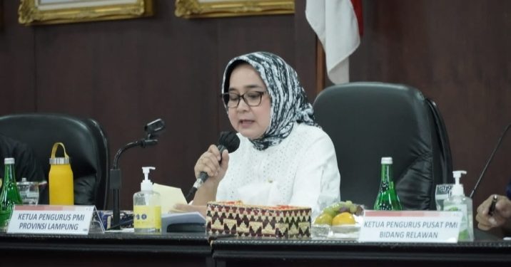 Ketua PMI Lampung Pimpin Rapat Persiapan Jumbara PMR Tingkat Nasional