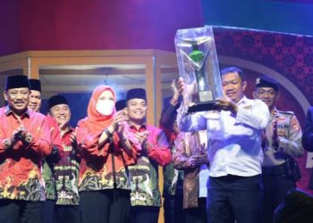 Tutup MTQ Ke 52 Kota Bandar Lampung, Walikota Eva Ajak Susksekan MTQ Tingkat Provinsi 