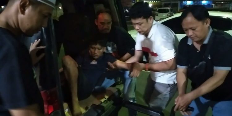 Tim Buser Polsek Tanjung Senang Tembak Pelaku Begal Motor