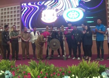 Walikota Eva Dwiana Resmi Buka Milenial Fest 2023 dalam rangka HUT Kota Bandar Lampung ke -341