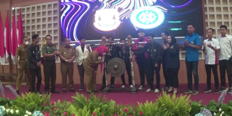 Walikota Eva Dwiana Resmi Buka Milenial Fest 2023 dalam rangka HUT Kota Bandar Lampung ke -341