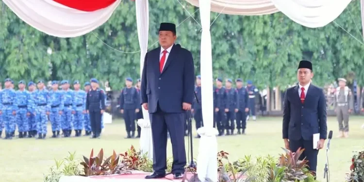 Gubernur Arinal Menjadi Inspektur Upacara Peringatan Hari Lahir Pancasila ke-78