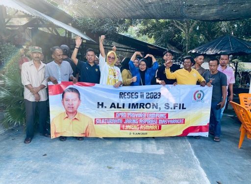 Politisi Golkar Ali Imron Serap Aspirasi Masyarakat di Pekalongan Kabupaten Lampung Timur