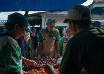 Ketua DPD Partai Gerindra Lampung : Kesejahteraan Pedagang Pasar Adalah Indikator Ekonomi
