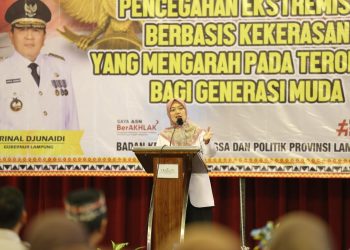 Wagub Chusnunia Buka Sosialisasi Pencegahan Ekstremisme