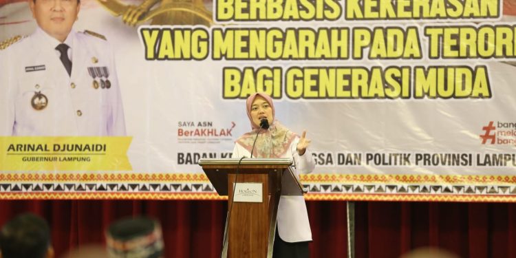 Wagub Chusnunia Buka Sosialisasi Pencegahan Ekstremisme