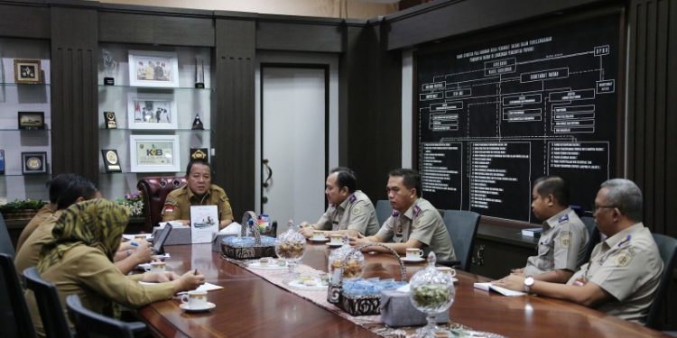 Terima Kunjungan Jajaran BPN Lampung, Gubernur Arinal Berharap Terus Tingkatkan Sinergitas