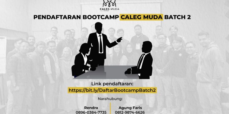 Pendaftaran Bootcamp Caleg Muda Masih Dibuka, Berikut Informasi Detilnya
