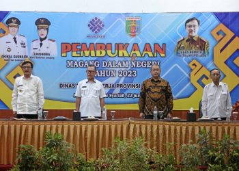 Sekdaprov Fahrizal Buka Program Pemagangan Dalam Negeri Tahun 2023