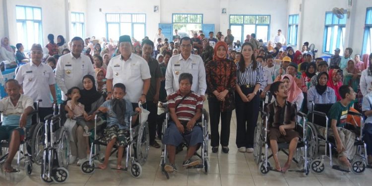 Unit Pelayanan Sosial Keliling (UPSK) di Way Jepara Sentuh 100 Penyandang Disabilitas