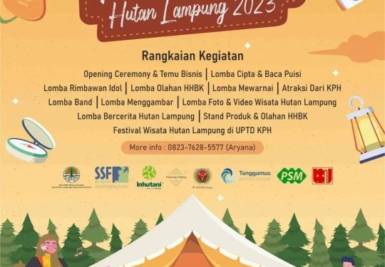 Festival Wisata Hutan 2023, Perbanyak Agenda Pariwisata Lampung