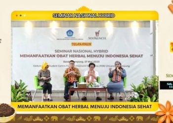 Seminar Kesehatan Unila : Cara Tepat Konsumsi Obat Herbal