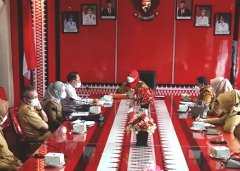 Walikota Eva Terima Audensi PLT Kepala BKKBN Lampung Bahas Pelayanan KB