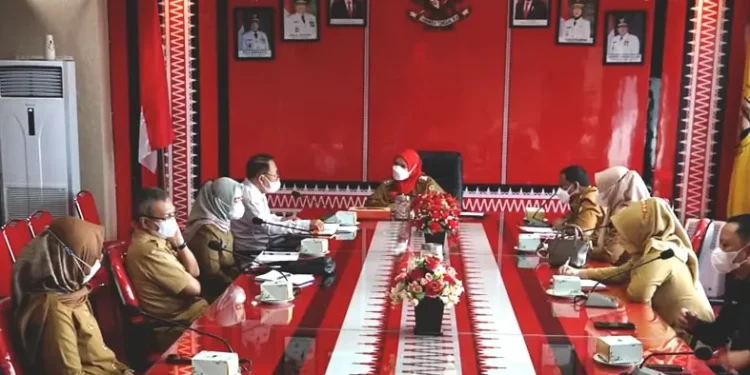 Walikota Eva Terima Audensi PLT Kepala BKKBN Lampung Bahas Pelayanan KB