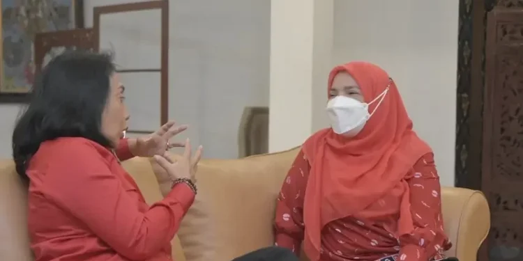 Walikota Eva Dwiana dan Menteri PPPA Bahas Penanganan Kekerasan Terhadap Perempuan