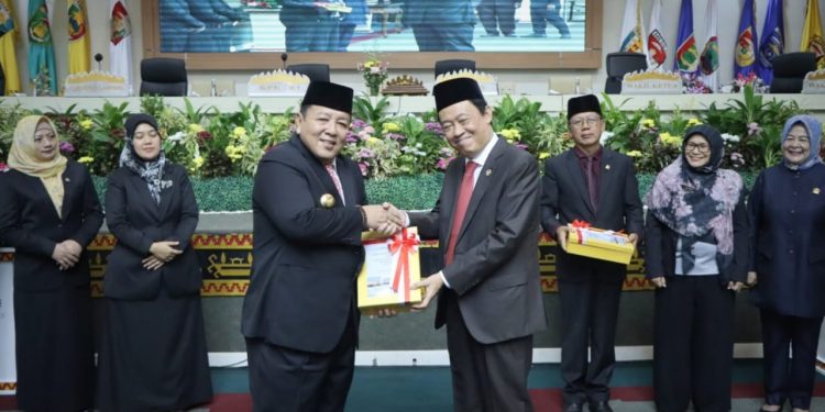 Pemprov Lampung Meraih Opini Wajar Tanpa Pengecualian Ke-9 Kalinya Secara Berturut-turut Atas Laporan Hasil Pemeriksaan BPK RI