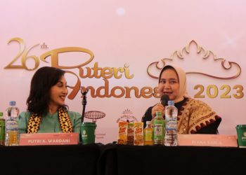 Ketua TP. PKK Provinsi Lampung Menjadi Panelis Pada Ajang Pemilihan Puteri Indonesia ke-26