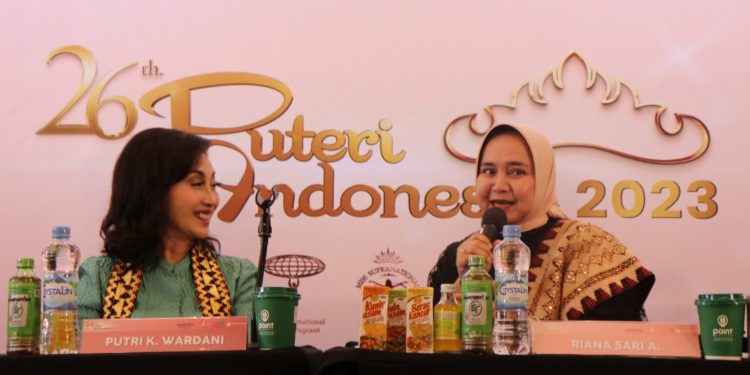 Ketua TP. PKK Provinsi Lampung Menjadi Panelis Pada Ajang Pemilihan Puteri Indonesia ke-26