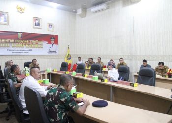 Pemerintah Provinsi Lampung Mengikuti Rapat Koordinasi Pengendalian Inflasi Daerah Bersama Menteri Dalam Negeri