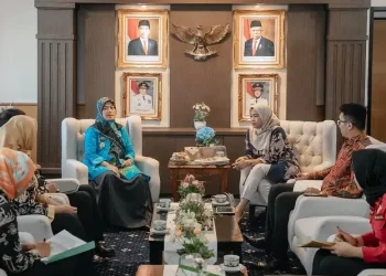 Wagub Lampung Bahas Perlindungan Pekerja Perempuan dan Anak dengan KPAI Pusat