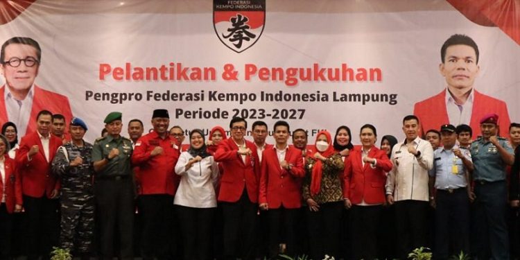 Hadir Pengukuhan FKI Provinsi, Walikota Eva Janji Berikan Reward kepada Atlit Berprestasi