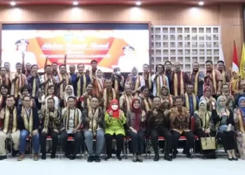 Walikota Eva Dwiana Ramah Tamah dengan Peserta Rakor Ditjen Keuda Kemendagri