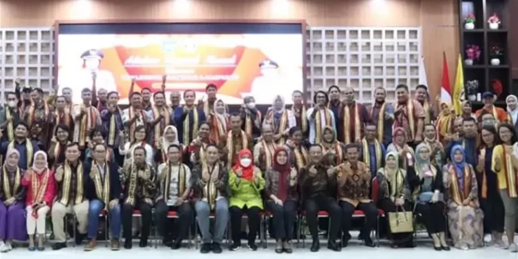 Walikota Eva Dwiana Ramah Tamah dengan Peserta Rakor Ditjen Keuda Kemendagri