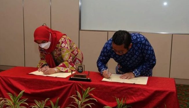 Implementasi Apilaski SimASN, Pemkot Bandar Lampung Teken MoU dengan Pemkot Tanggerang