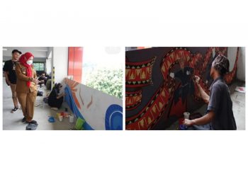 Lomba Mural Meriahkan HUT Ke-341 Kota Bandar Lampung