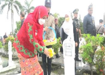 Penghargaan Kepada Pejuang Bandar Lampung,  Pemkot Gelar Upacara dan Tabur Bunga