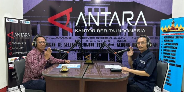 Podcasting LKBN Antara, Mingrum Gumay Paparkan Fungsi DPRD Bangun Lampung