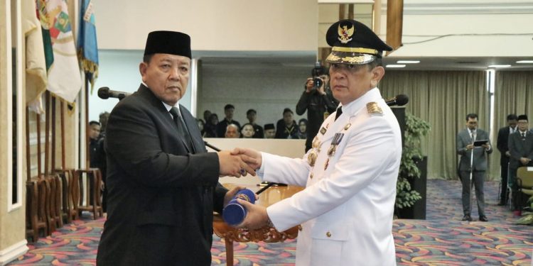 Gubernur Lampung Lantik  Tiga Penjabat Bupati