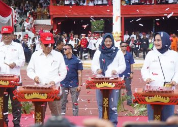 Jusuf Kalla Buka Jumbara Nasional PMR, Minta Para Peserta Tunjukkan Kemampuan dan Keterampilan