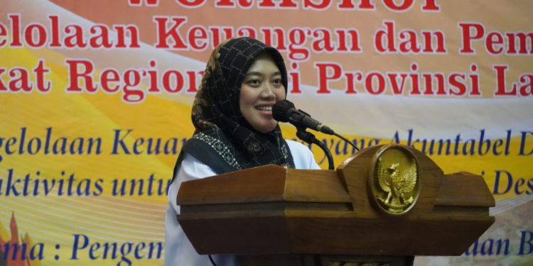 Wagub Chusnunia Buka Workshop Evaluasi Pengelolaan Keuangan dan Pembangunan Desa Tingkat Regional